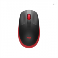 Logitech Wireless Mouse M190 Red, Full Size, High Precision Optical Mouse, Nano receiver, Retail Logitech Wireless Mouse M190 Red, Full Size, High Precision Optical Mouse, Nano receiver, Retail